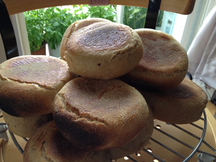 Natural Yeast English Muffins